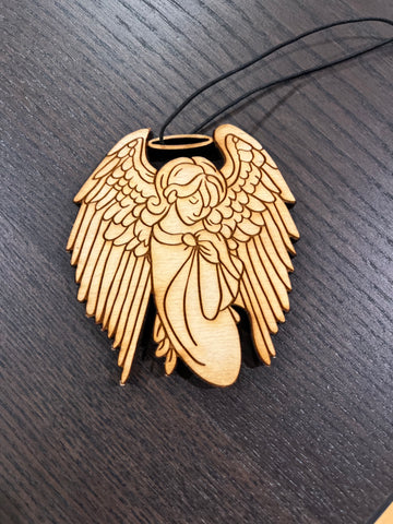 Guardian Angel – Rescentable Wood Car Air Freshener