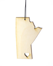 Manitoba Heart – Rescentable Wood Car Air Freshener