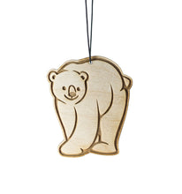 Polar Bear – Rescentable Wood Car Air Freshener
